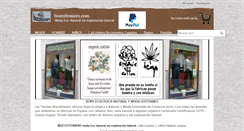 Desktop Screenshot of biocottoniers.com